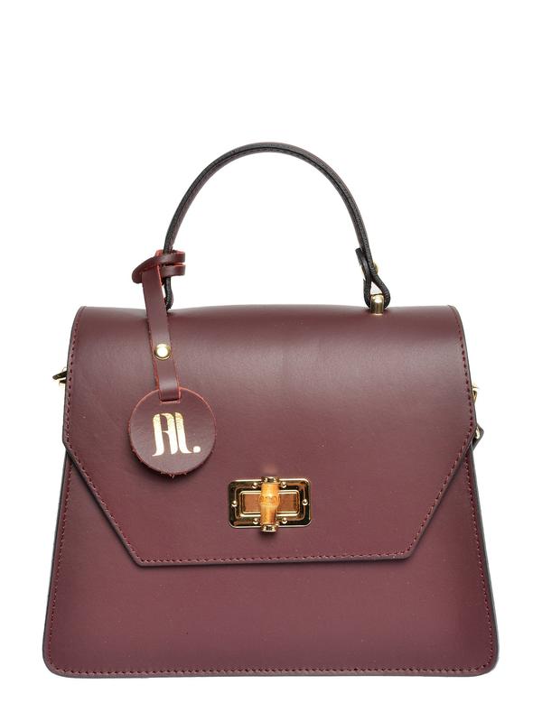 anna luchini ANNA LUCHINI Handbag AW24 AL 3145T BORDEAUX D94