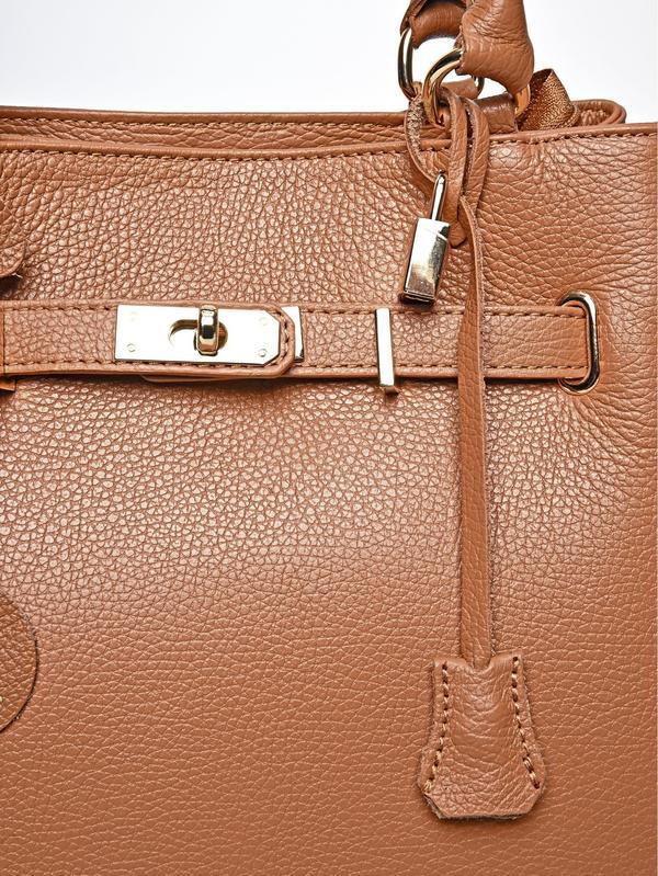 Anna Luchini ANNA LUCHINI Handbag SS25 AL 1762 COGNAC