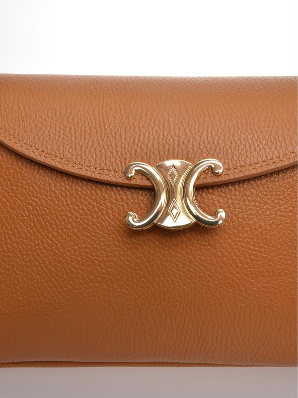 Anna Luchini ANNA LUCHINI Handbag SS25 AL 1968 COGNAC