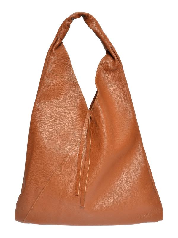 anna luchini ANNA LUCHINI Shopper Bag AW24 AL 1386 COGNAC