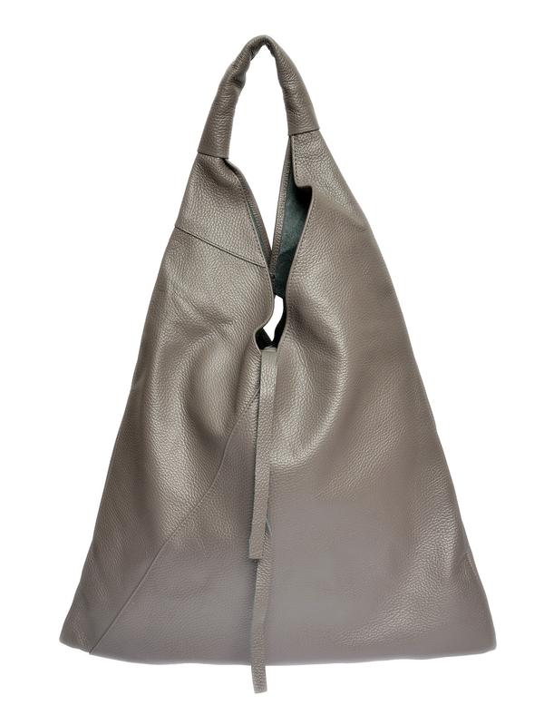 anna luchini ANNA LUCHINI Shopper Bag AW24 AL 1386 GRIGIO