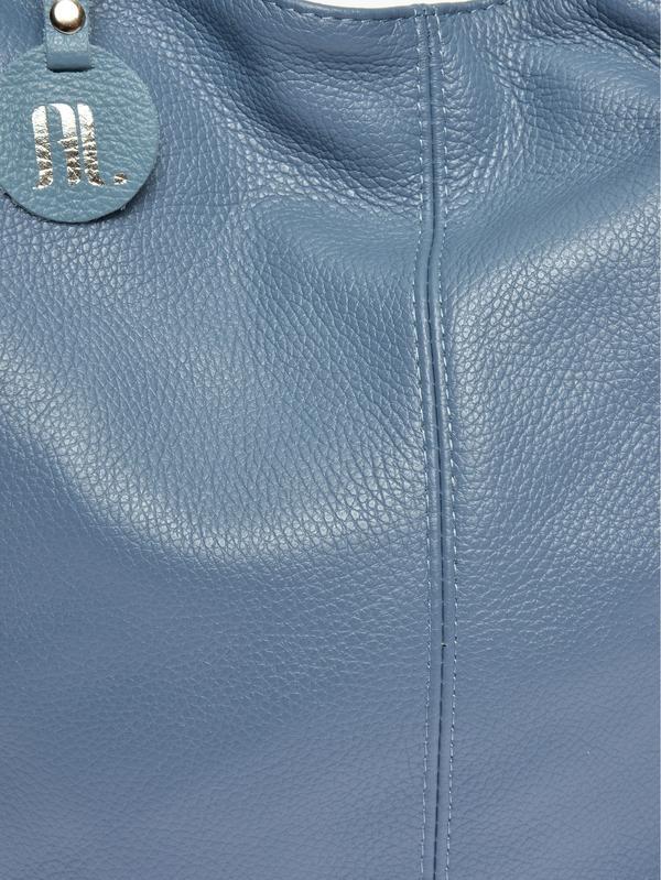 Anna Luchini ANNA LUCHINI Shopper Bag AW24 AL 1923 CELESTE SCURO