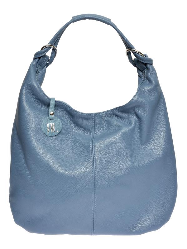 anna luchini ANNA LUCHINI Shopper Bag AW24 AL 1923 CELESTE SCURO