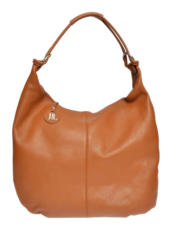 anna luchini ANNA LUCHINI Shopper Bag AW24 AL 1923 COGNAC