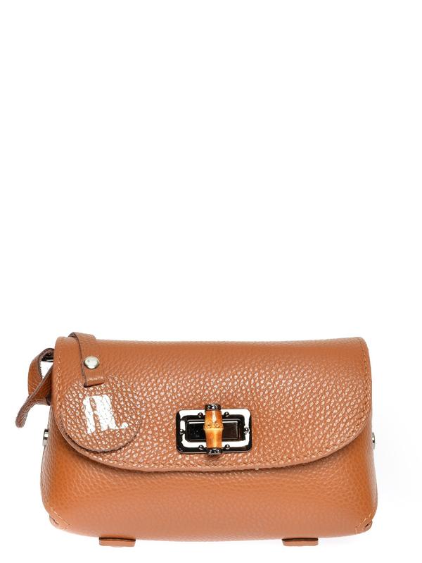 anna luchini ANNA LUCHINI Shoulder Bag AW24 AL 1874 COGNAC