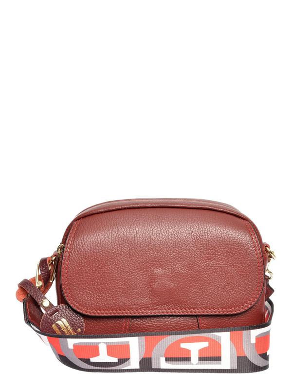 anna luchini ANNA LUCHINI Shoulder Bag AW24 AL 1877 ROSSO SCURO