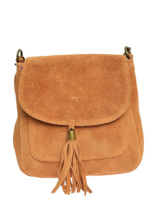 anna luchini ANNA LUCHINI Shoulder Bag AW24 AL 8096 COGNAC