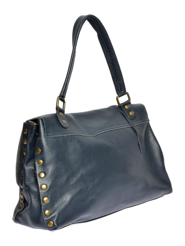 Anna Luchini ANNA LUCHINI Top Handle Bag AW24 AL 1766 BLU SCURO