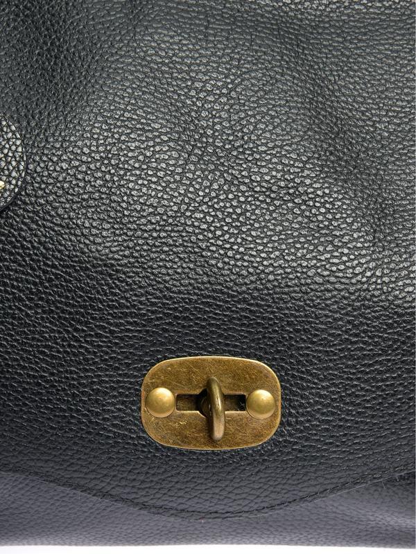 Anna Luchini ANNA LUCHINI Top Handle Bag AW24 AL 1766 NERO