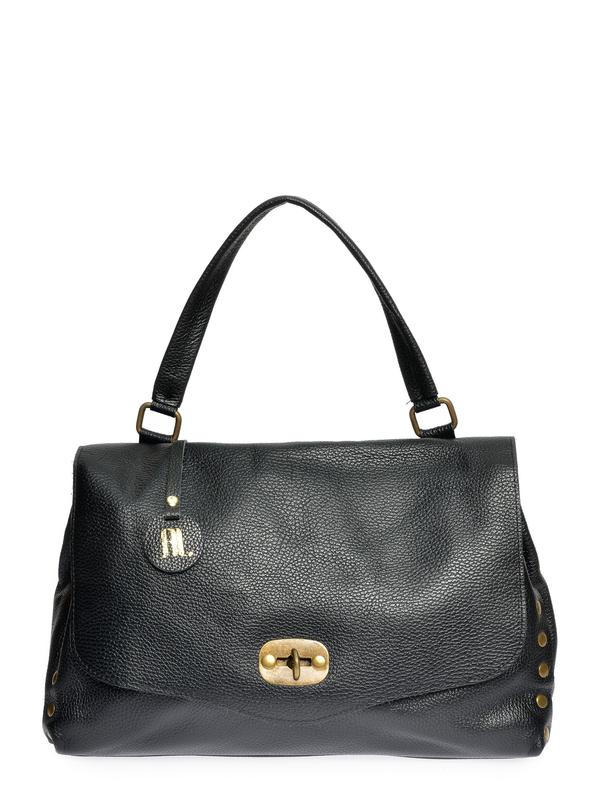 anna luchini ANNA LUCHINI Top Handle Bag AW24 AL 1766 NERO