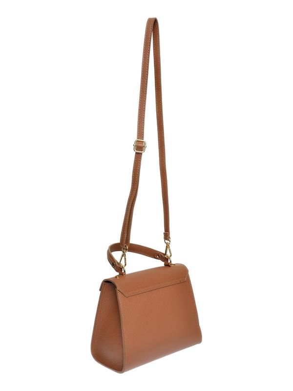 Anna Luchini ANNA LUCHINI Top Handle Bag AW24 AL 1849T COGNAC D19