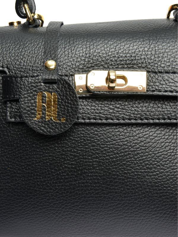 Anna Luchini ANNA LUCHINI Top Handle Bag AW24 AL 1849T NERO