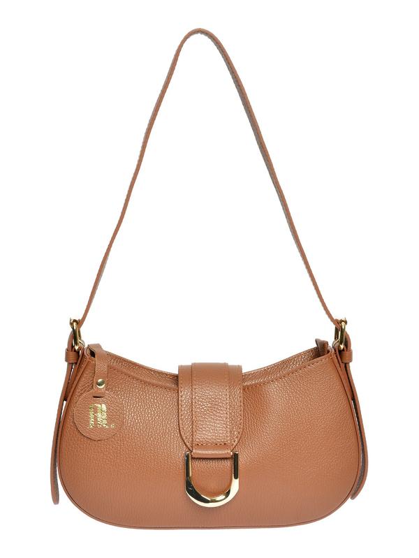 anna luchini ANNA LUCHINI Top Handle Bag AW24 AL 1912T COGNAC D19