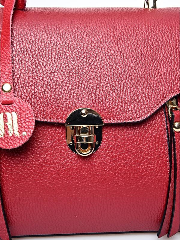 Anna Luchini ANNA LUCHINI Top Handle Bag SS25 AL 1727 ROSSO