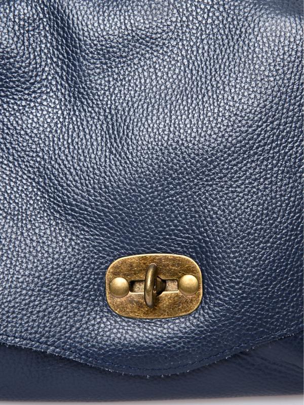 Anna Luchini ANNA LUCHINI Top Handle Bag SS25 AL 1766 BLU SCURO