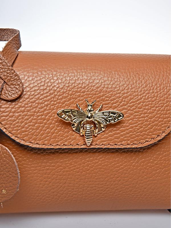 Anna Luchini ANNA LUCHINI Top Handle Bag SS25 AL 1816 COGNAC