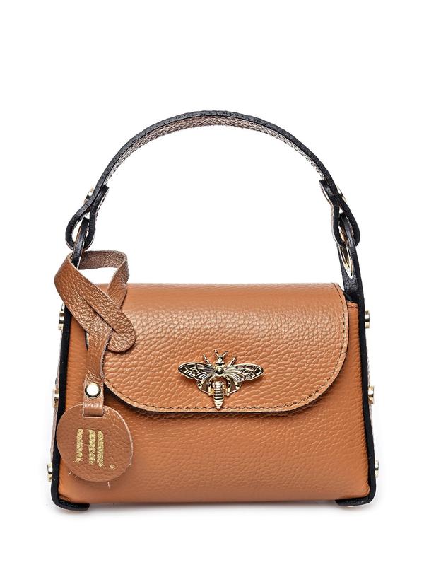 anna luchini ANNA LUCHINI Top handle bag SS25 AL 1816 COGNAC