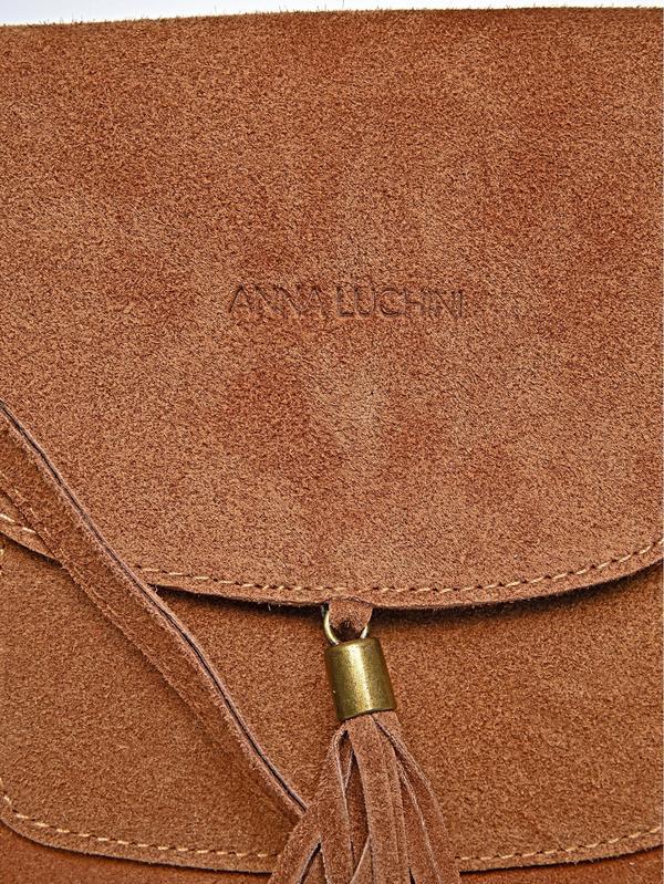 Anna Luchini ANNA LUCHINI Top Handle Bag SS25 AL 8096 COGNAC