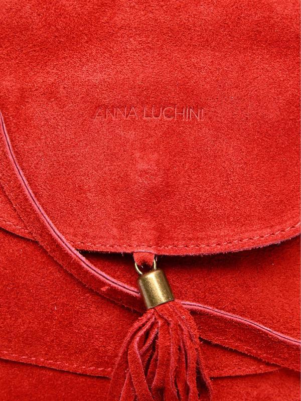 Anna Luchini ANNA LUCHINI Top Handle Bag SS25 AL 8096 ROSSO