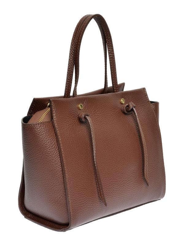 Anna Luchini ANNA LUCHINI Tote Bag AW24 AL 1911T CIOCCOLATO D223