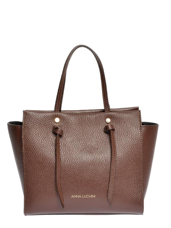 anna luchini ANNA LUCHINI Tote bag AW24 AL 1911T CIOCCOLATO D223