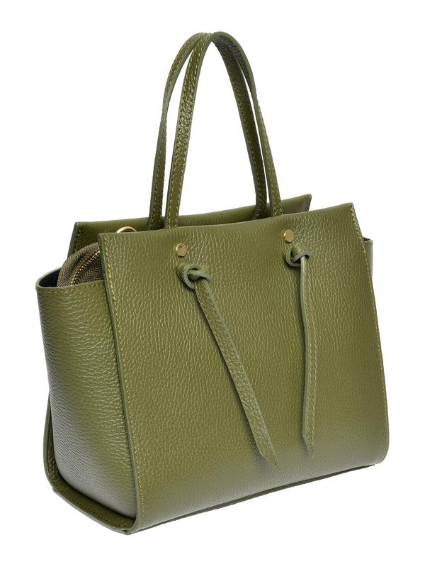 Anna Luchini ANNA LUCHINI Tote Bag AW24 AL 1911T VERDE MILITARE D74