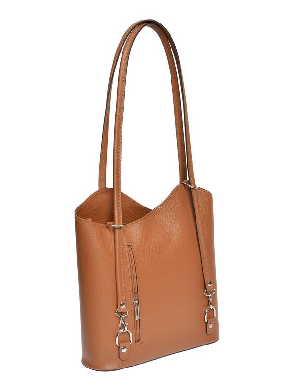 Anna Luchini ANNA LUCHINI Tote Bag / Backpack AW24 AL 1731 COGNAC