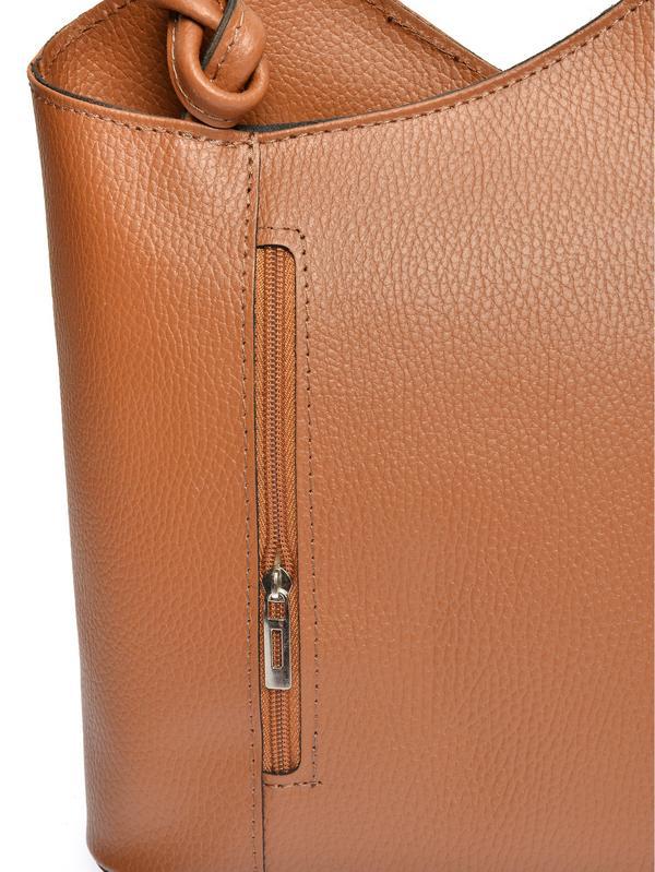 Anna Luchini ANNA LUCHINI Tote Bag / Backpack AW24 AL 1731 COGNAC