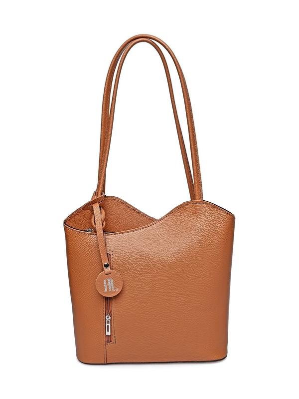 anna luchini ANNA LUCHINI Tote Bag / Backpack SS25 AL 1731 COGNAC