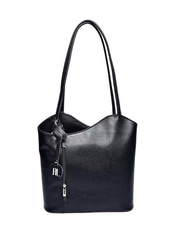 anna luchini ANNA LUCHINI Tote Bag / Backpack SS25 AL 1731 NERO