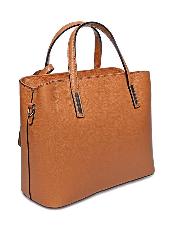 Anna Luchini ANNA LUCHINI Tote Bag SS25 AL 1876 COGNAC