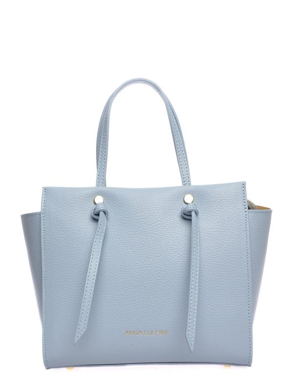 anna luchini ANNA LUCHINI Tote bag SS25 AL 1911T CELESTE