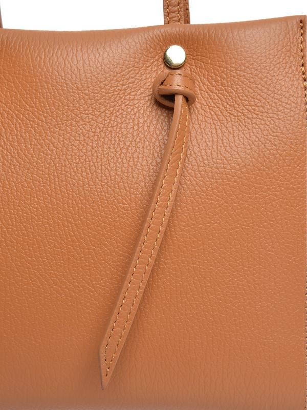 Anna Luchini ANNA LUCHINI Tote Bag SS25 AL 1911T COGNAC