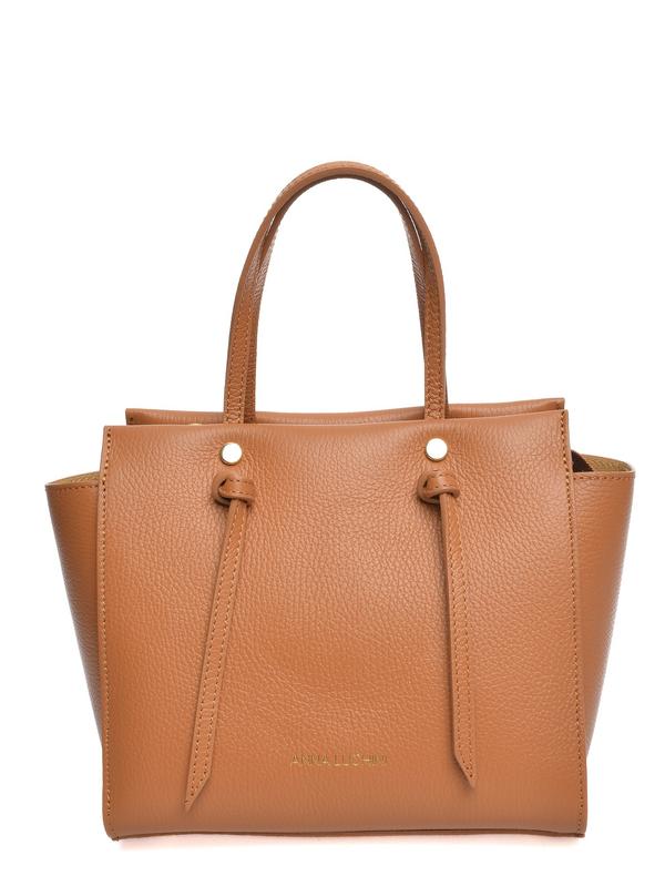 anna luchini ANNA LUCHINI Tote bag SS25 AL 1911T COGNAC