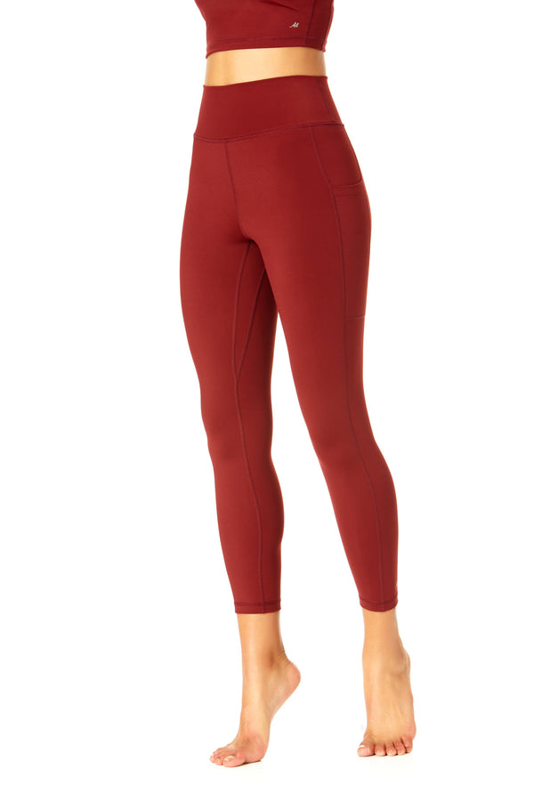 Anne Cole Anne Cole Active - Women's High Waist 7/8 Legging
