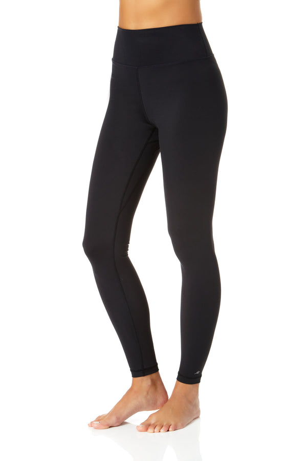 Anne Cole Anne Cole Active - Women's High Waist Classic Full Legging
