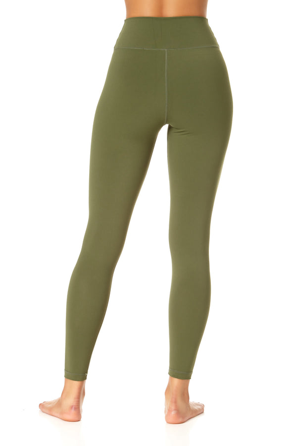 Anne Cole Anne Cole Active - Women's High Waist Classic Full Legging