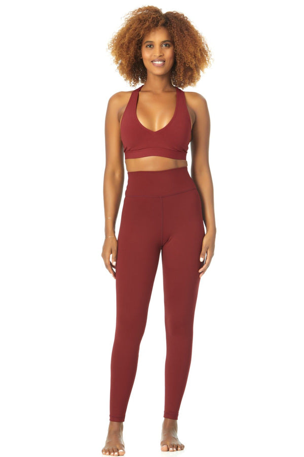 Anne Cole Anne Cole Active - Women's High Waist Classic Full Legging