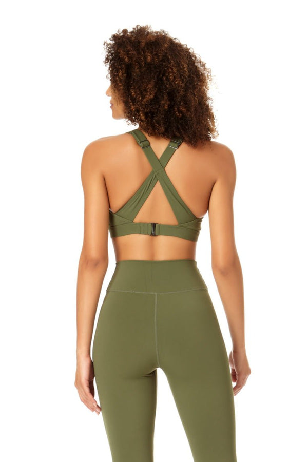 Anne Cole Anne Cole Active - Women's X Back Max Support Bra Top