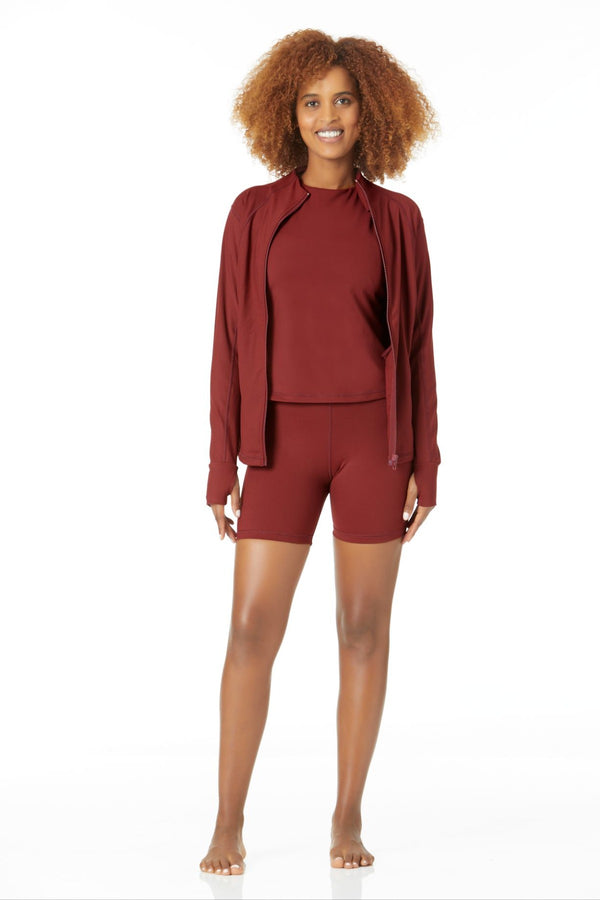 Anne Cole Anne Cole Active - Women's Warmup Jacket