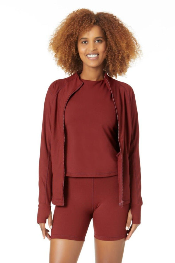 anne cole Anne Cole Active - Women's Warmup Jacket