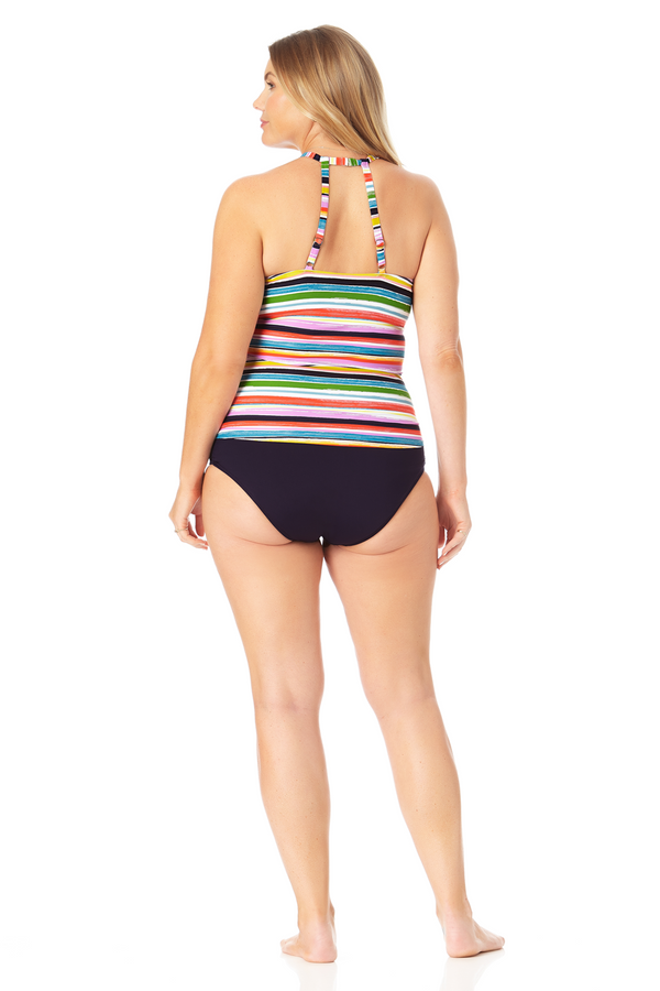 Anne Cole High Neck Tankini Top