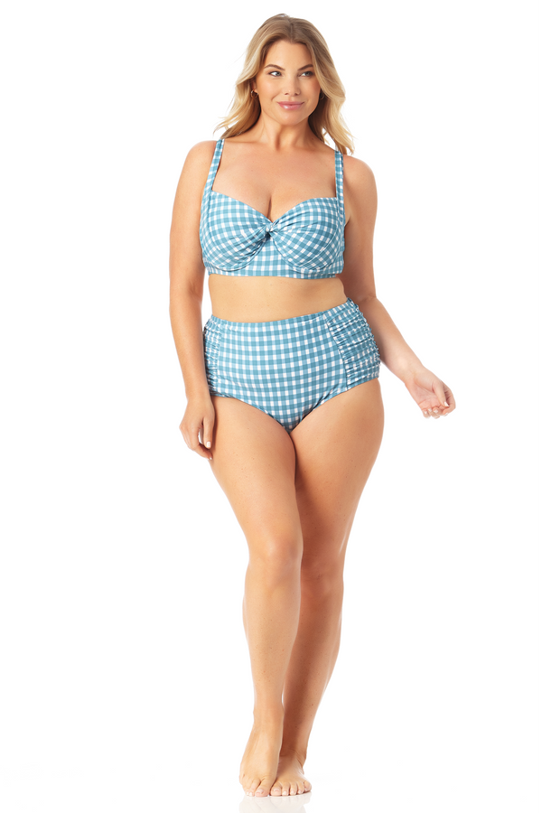 Anne Cole Retro Underwire Bikini Swim Top