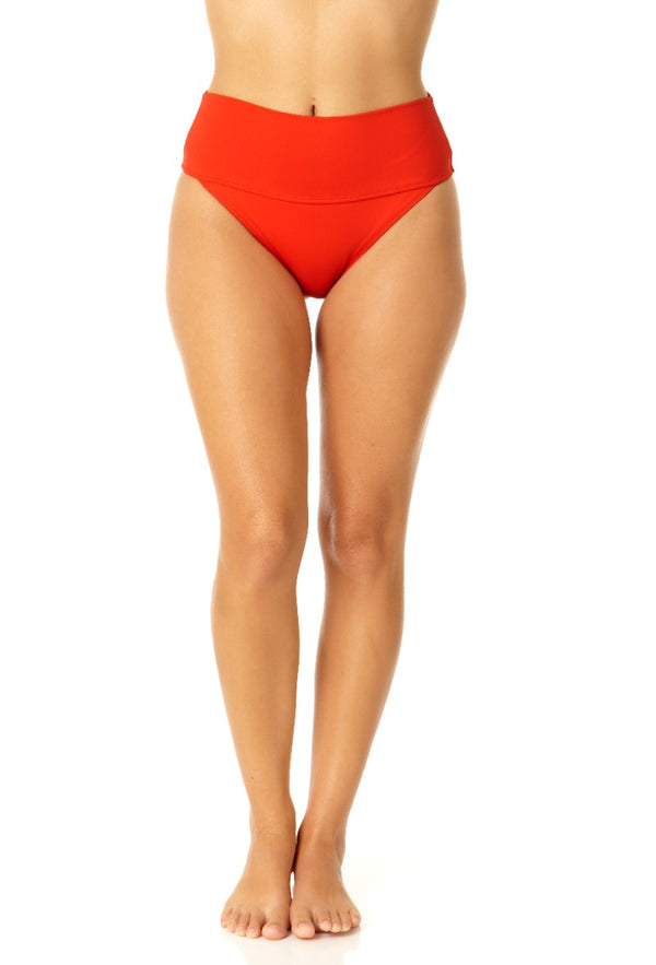 Anne Cole Soft Band High Waist Swim Bottom