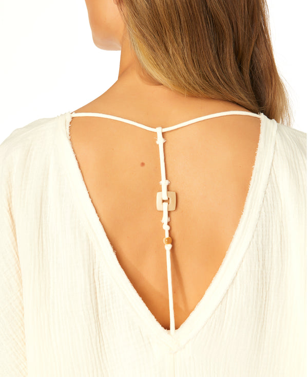 Anne Cole Women's Double V Neck Kaftan Cover Up