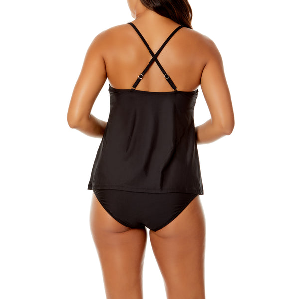 Anne Cole Women's Easy Triangle Tankini Swim Top