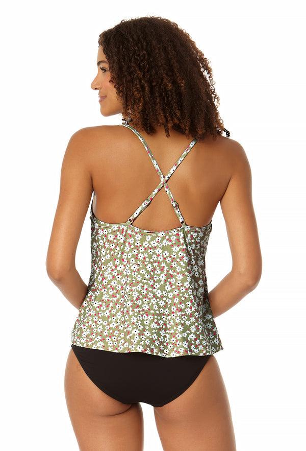 Anne Cole Women's Easy Triangle Tankini Swim Top