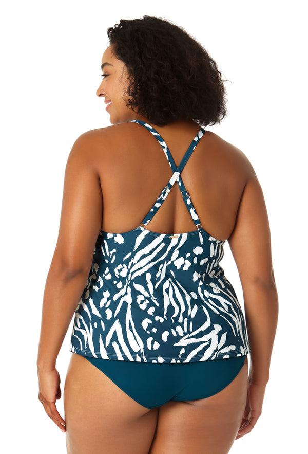 Anne Cole Women's Easy Triangle Tankini Swim Top
