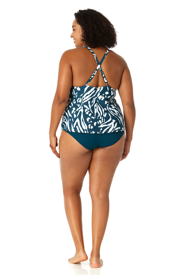 Anne Cole Women's Easy Triangle Tankini Swim Top