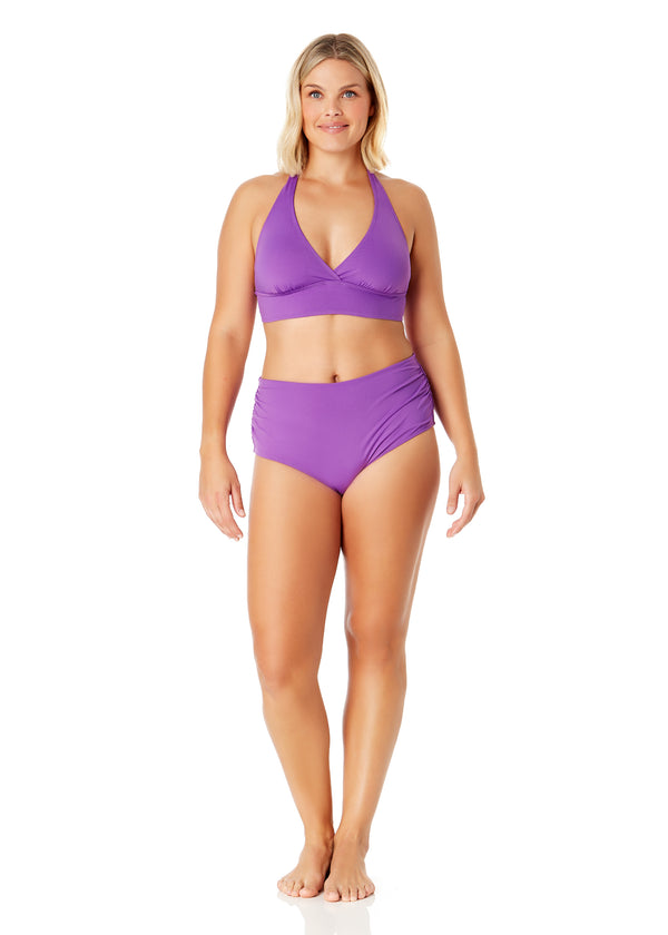 Anne Cole Women's Live In Color Halter Bikini Top